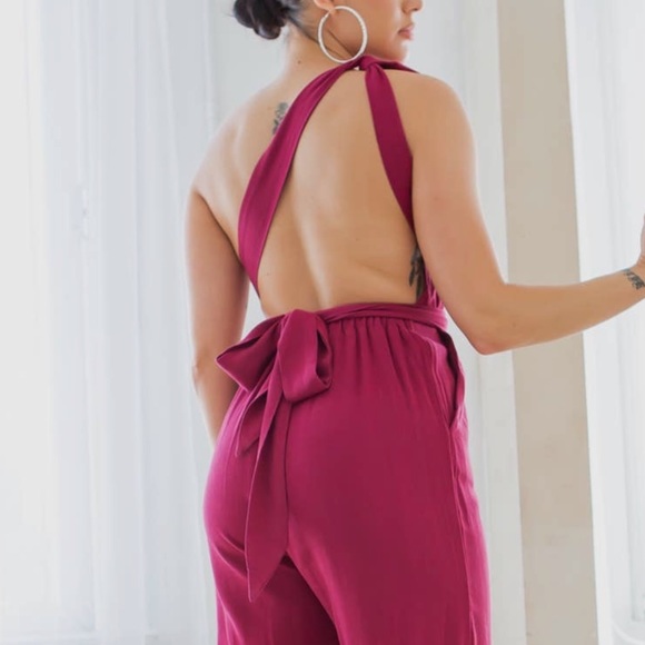 🖤 Follow Me 🖤 Maria Self-Tie Jumpsuit (S) - Picture 5 of 5